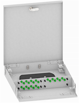 Кросс оптический настенный  TopLAN КРН-Top-24FC/A-OS2-GY 140448