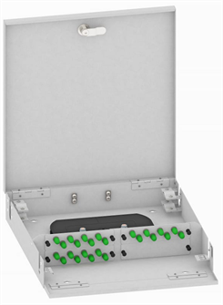 Кросс оптический настенный  TopLAN КРН-Top-24ST/A-OS2-GY 140456