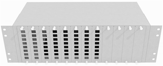 Кросс оптический стоечный  TopLAN КРС-Top-3U-64SC/DLC-GY 140460