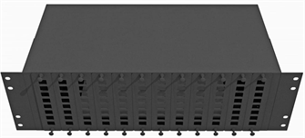 Кросс оптический стоечный  TopLAN КРС-Top-3U-96SC/DLC-BK 140470