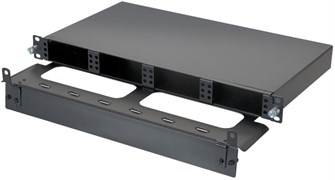 {{photo.Alt || photo.Description || 'Кросс оптический стоечный 19" выдвижной 1U Eurolan 47M-20-00-02BL'}}