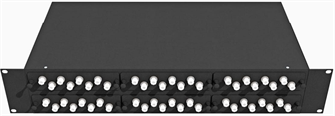 Кросс оптический стоечный  TopLAN КРС-Top-2U-48FC/U-OM2-BK 140504
