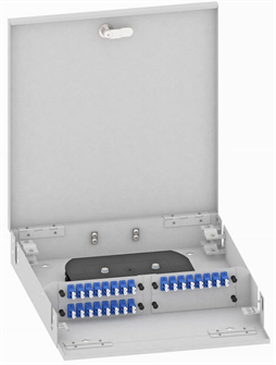 Кросс оптический настенный  TopLAN КРН-Top-48LC/U-OS2-GY 140517