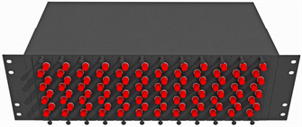 Кросс оптический стоечный  TopLAN КРС-Top-3U-96FC/U-OS2-BK 140559