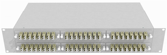 Кросс оптический стоечный  TopLAN КРС-Top-2U-96LC/U-OM2-GY 140572