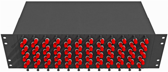 Кросс оптический стоечный  TopLAN КРС-Top-3U-96ST/U-OS2-BK 140574