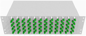 Кросс оптический стоечный  TopLAN КРС-Top-3U-96ST/A-OS2-GY 140576