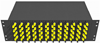 Кросс оптический стоечный  TopLAN КРС-Top-3U-96ST/U-OM2-BK 140578