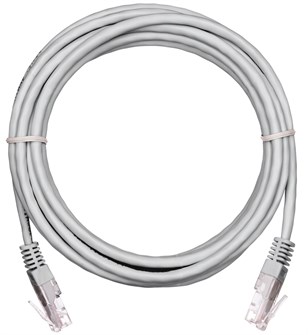 Кабель патч-корд U/UTP 5e кат. 10м Netlan EC-PC4UD55B-BC-PVC-100-WT-5 140605