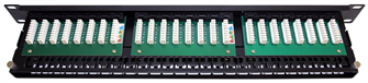 Патч-панель 19, 48xRJ45, UTP, Кат. 5е 5bites PPU55-06 140721