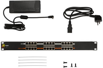 Патч-панель  Lanmaster LAN-PP12-POE/A1 140824