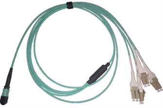 Кабель патч-корд волоконно-оптический Vimcom CA-MM50(8OM3)-MPOf-4DLC-typeB-25(24/1) 140975