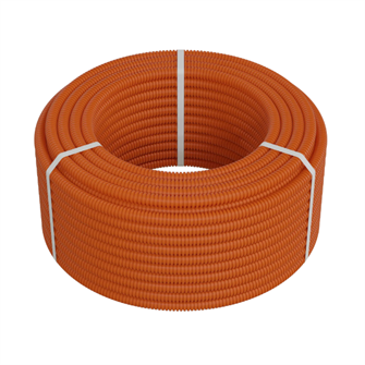 Труба гофрированная тяжёлая Ecoplast 21120-OR 141100