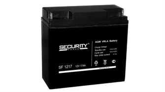 Аккумулятор;;Security;Force;12;В,;17;Ач 100517