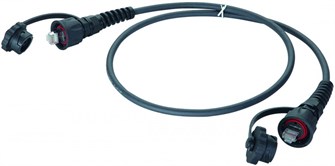 Кабель патч-корд U/UTP 5e кат. 1м Eurolan 21P-U5-01BL 142911