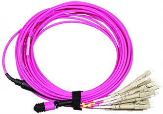 Кабель  Lanmaster LAN-12M-12LC/OM4-1.0 144106