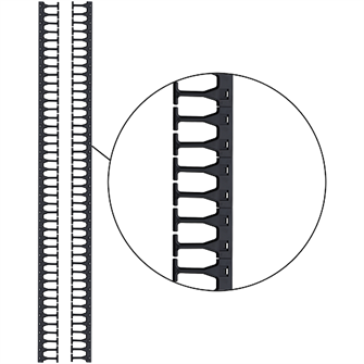 Органайзер  Lanmaster LAN-DC-CB-42Ux8-PF/L 144127