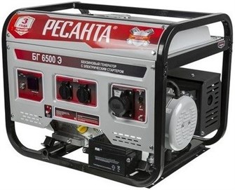 {{photo.Alt || photo.Description || 'Генератор бензиновый Ресанта БГ 6500 Э'}}