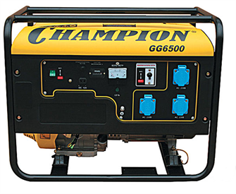 {{photo.Alt || photo.Description || 'Генератор бензиновый CHAMPION GG6500'}}