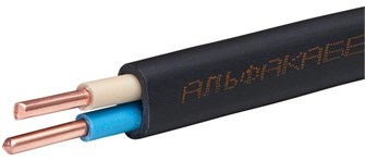 Кабель  АЛЬФАКАБЕЛЬ ВВГ-Пнг(А) 2х1.5 ОК (N) 0.66кВ (бухта 50м) 45976 148322