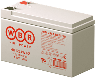Батарея;;WBR;HR1234W 100618