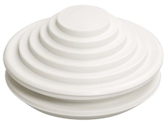 Кабельный держатель  IEK d40мм белый 149055