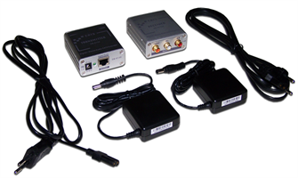 Конвертер  Lanmaster LAN-RJ45/AV-TX 149073