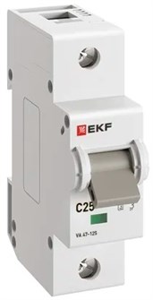 {{photo.Alt || photo.Description || 'Автоматический выключатель  EKF mcb47125-1-25C'}}