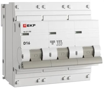 {{photo.Alt || photo.Description || 'Автоматический выключатель  EKF mcb47100-3-16D-pro'}}