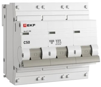 {{photo.Alt || photo.Description || 'Автоматический выключатель  EKF mcb47100-3-50C-pro'}}