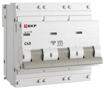 {{photo.Alt || photo.Description || 'Автоматический выключатель  EKF mcb47100-3-40C-pro'}}