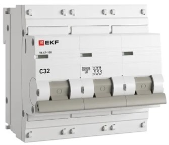 {{photo.Alt || photo.Description || 'Автоматический выключатель  EKF mcb47100-3-32C-pro'}}