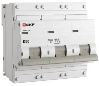 {{photo.Alt || photo.Description || 'Автоматический выключатель  EKF mcb47100-3-50D-pro'}}