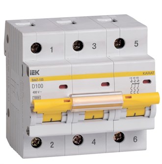 {{photo.Alt || photo.Description || 'Автоматический выключатель  IEK MVA40-3-100-D'}}