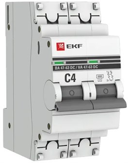 {{photo.Alt || photo.Description || 'Автоматический выключатель  EKF mcb4763-DC-2-04C-pro'}}