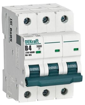 Автоматический выключатель  DEKraft 13126DEK 149289