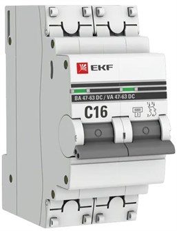 {{photo.Alt || photo.Description || 'Автоматический выключатель  EKF mcb4763-DC-2-16C-pro'}}