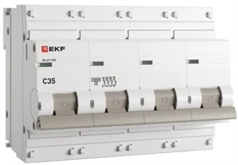 {{photo.Alt || photo.Description || 'Автоматический выключатель  EKF mcb47100-4-35C-pro'}}