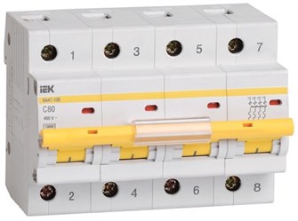 Автоматический выключатель  IEK MVA40-4-080-C 149354