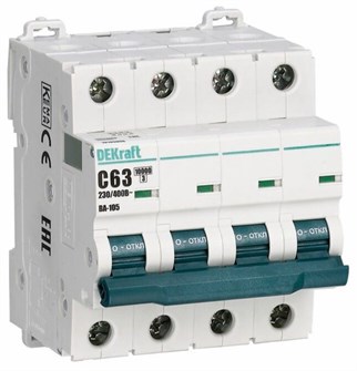 Автоматический выключатель  DEKraft 13193DEK 149405