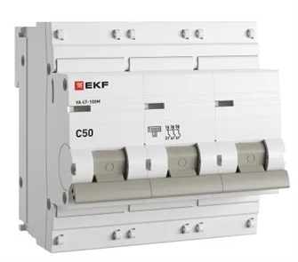 {{photo.Alt || photo.Description || 'Автоматический выключатель  EKF mcb47100m-3-50C-pro'}}