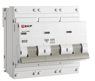 {{photo.Alt || photo.Description || 'Автоматический выключатель  EKF mcb47100m-3-32D-pro'}}