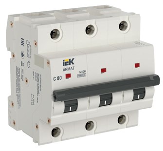 Автоматический выключатель  IEK AR-M10H-3-C080 149468