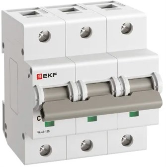 {{photo.Alt || photo.Description || 'Автоматический выключатель  EKF mcb47125-3-40C'}}