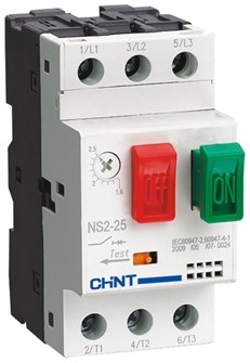 Автоматический выключатель для защиты двигателя  CHINT 495076 149631