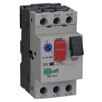 Автоматический выключатель для защиты двигателя  DEKraft 21226DEK 149732