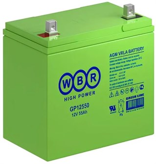 Аккумулятор;;WBR;GP12550;WBR 100635