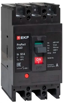 {{photo.Alt || photo.Description || 'Автоматический выключатель в литом корпусе  EKF mccb-63-15-3-32-ls'}}