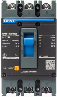 Автоматический выключатель в литом корпусе CHINT 131363 149955