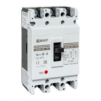 {{photo.Alt || photo.Description || 'Автоматический выключатель в литом корпусе  EKF mccb99-100-20m'}}